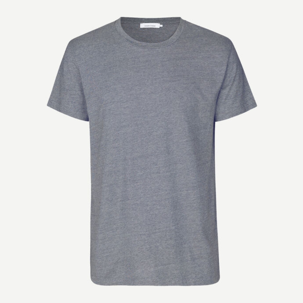 SAMSØE SAMSØE Men's Kronos Tee In Total Eclipse M.